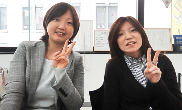 【移転前（池袋店）のお客様】Ｍ・Ｓ（左）様／Ｋ・Ｓ（右）様